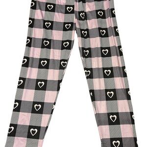 Cozy Kids Heart Check Pajama Bottoms